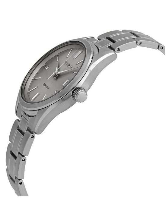 NWT Seiko Essentials Quartz Silver Dial Men\'s Watch